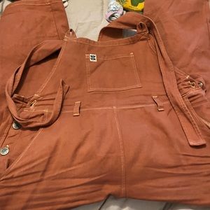 Lucy & Yak cotton twill overalls